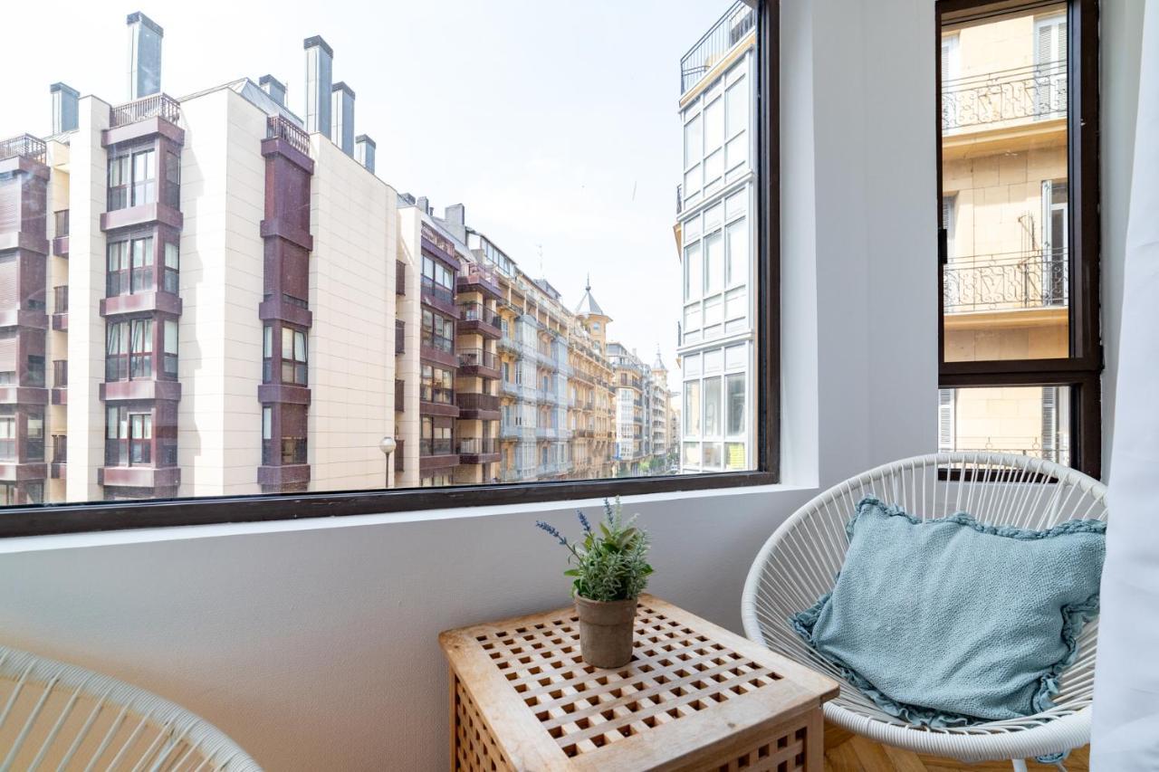 סן סבסטיאן La Concha Cozy Balcony Apartment By Cisan Rentals מראה חיצוני תמונה