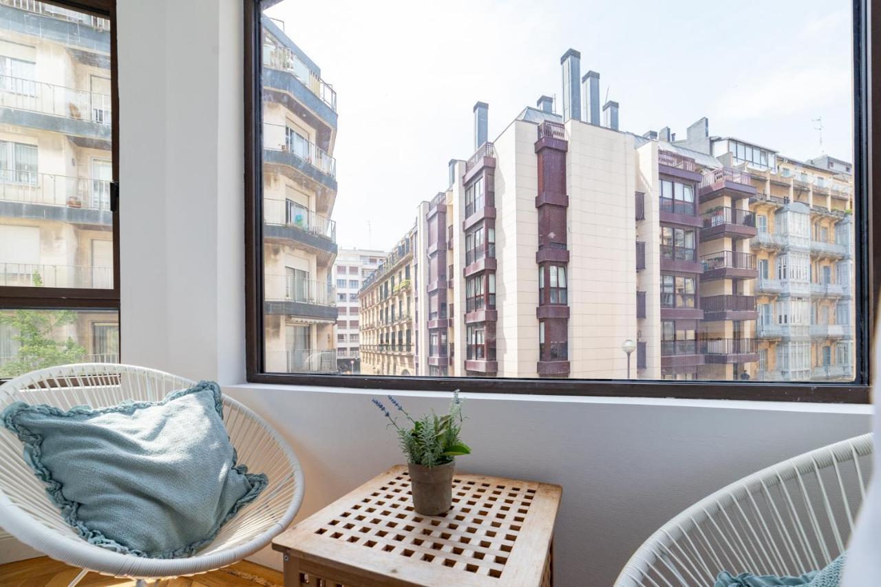 סן סבסטיאן La Concha Cozy Balcony Apartment By Cisan Rentals מראה חיצוני תמונה